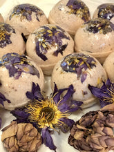 Load image into Gallery viewer, Lotus Bliss Goat&#39;s Milk Bath Bomb