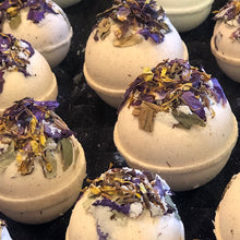 Load image into Gallery viewer, Lotus Bliss Goat&#39;s Milk Bath Bomb